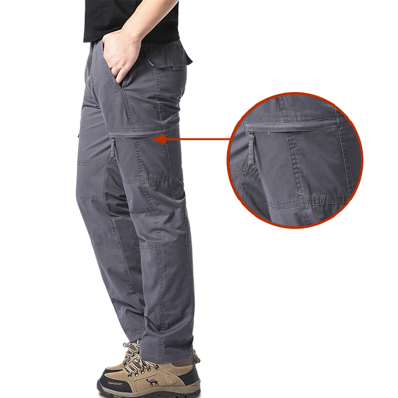 High Quality Men's Cotton Carg - Fishing Pants Waterproof review and price