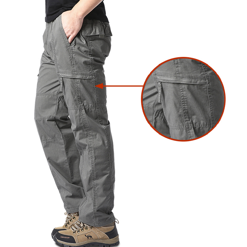 High Quality Men's Cotton Carg - Fishing Pants Waterproof review and price