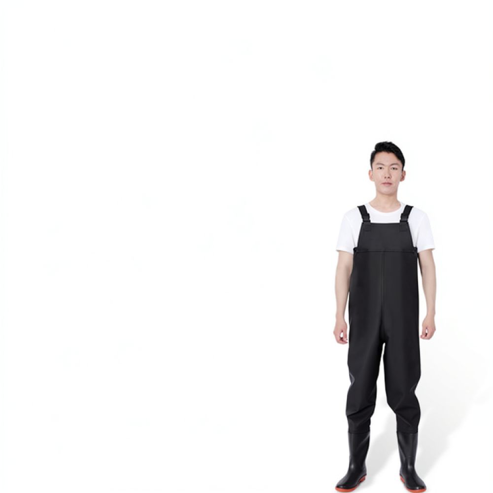 Heavy Duty PVC Wading Pants Wi - Fishing Rain Suit review and price
